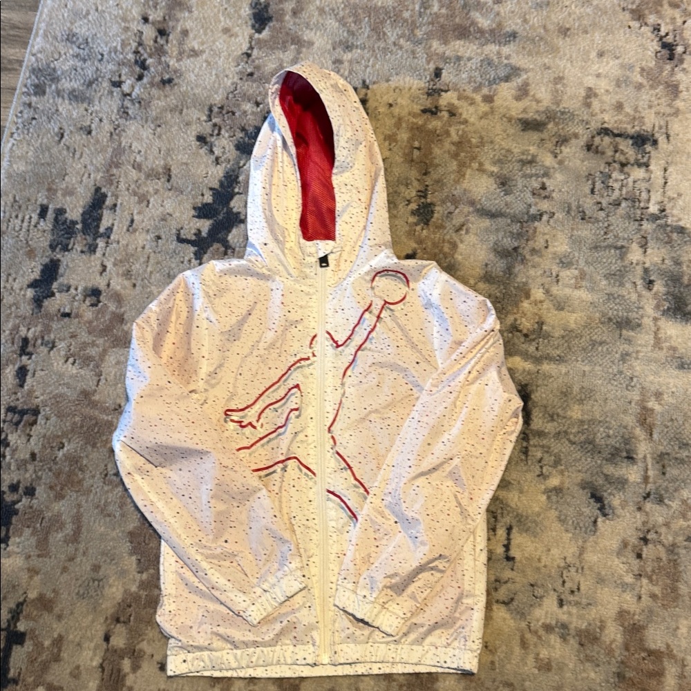 EUC/Like New Air Jordan Big Jumpman Paint Splatter Full Zip Jacket